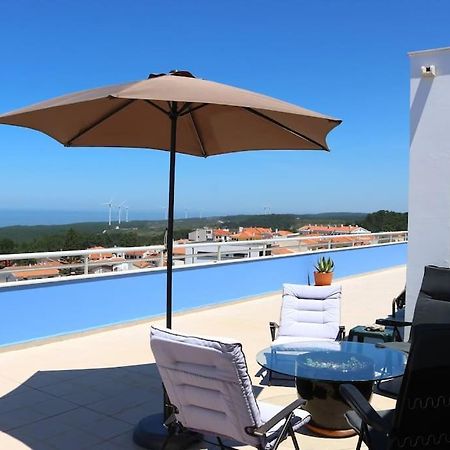 Sitio Penthouse - Big Terrace With Sea View & Bbq Villa Nazaré Exterior foto